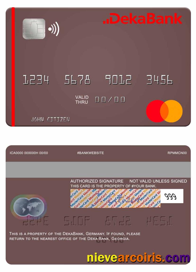 Germany Deka Bank mastercard